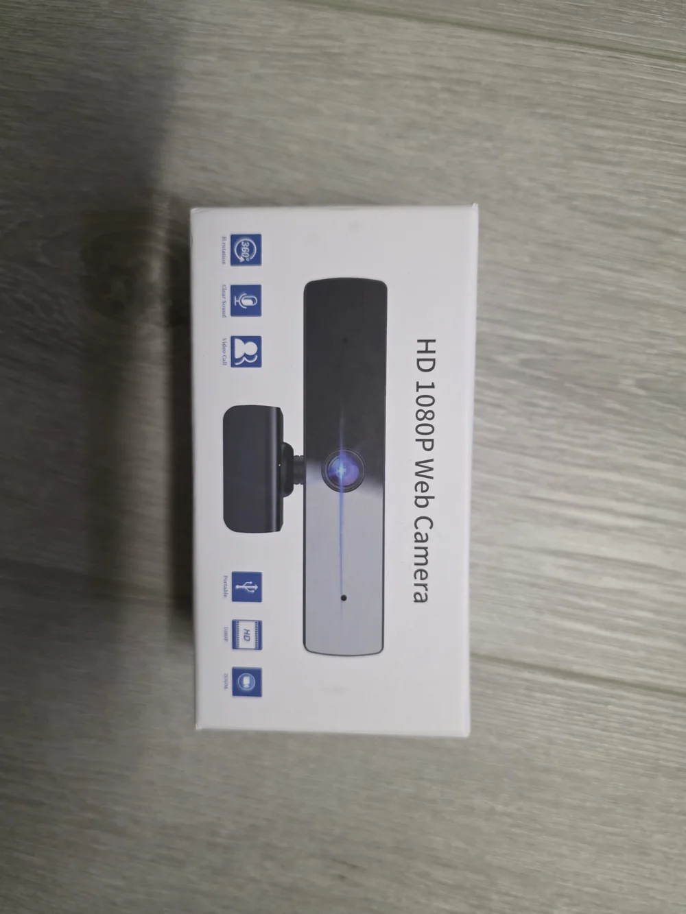 HD 1080P Web Camera - Black